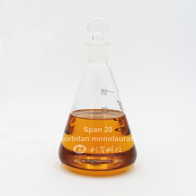 Span 20 Food Grade Sorbitan Monolaurate Surfactant Cosmetic food emulsifiers Cas 1338-39-2