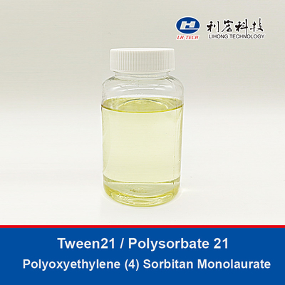 Tween 21 Polysorbate 21 Polyoxyethylene 4 Sorbitan Monolaurate Fatty Acid Esters Surfactant