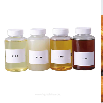 Tween 60 Polysorbate 60 Polyoxyethylene 20 Sorbitan Monolaurate Liquid Cas 9005-67-8  China Factory Food Additives