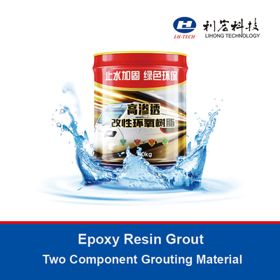 Modified Hydrophilic Polyurethane Injection Resin Epoxy Materials For Grouting Two Component