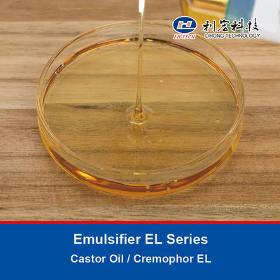 Emulsifier EL Series  Crthoxylated Castor Oil Cremophor EL  Non Ionic Surfactants CAS 61791-12-6