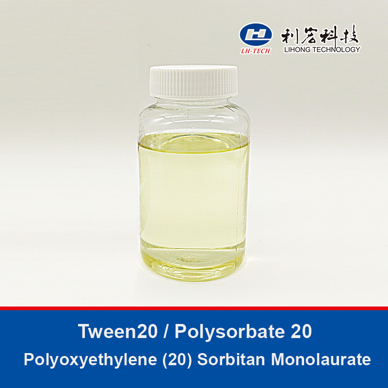 Tween 20  Polysorbate 20  Polyoxyethylene (20) Sorbitan Monolaurate 9005-64-5 Industrial and Food Grade