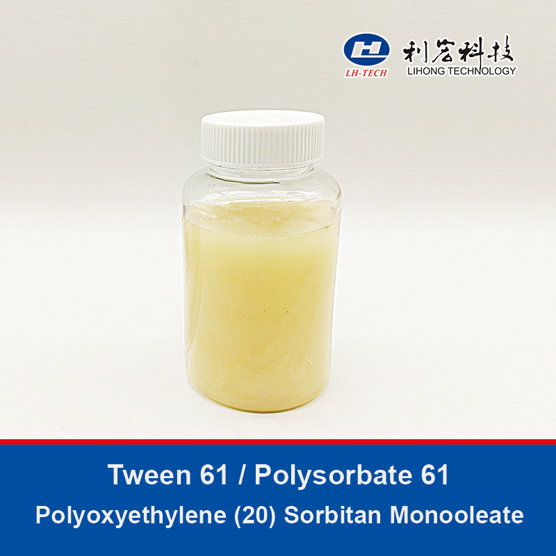Tween 61 Polysorbate 61 Polyoxyethylene 20 Monooleate Sorbitan Fatty Acid Esters Surfactant